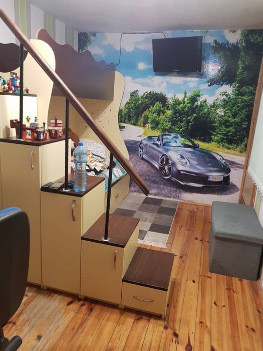 Детско двуетажно легло