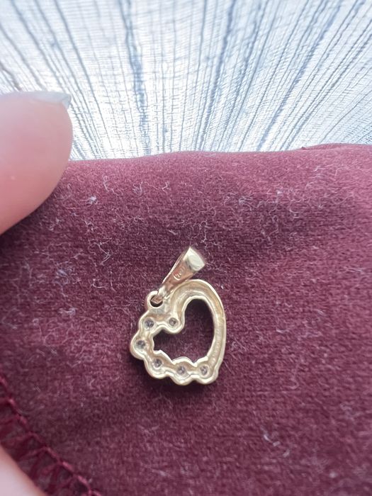 14к златно сърце