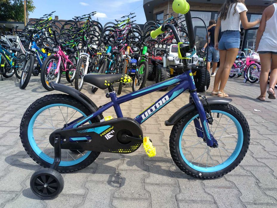 CROSS Велосипед 16" ULTRA KIDY син