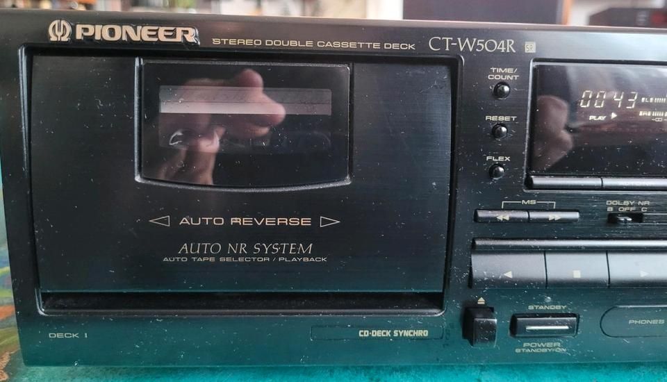 Кассетная дека Pioneer ST-W504R