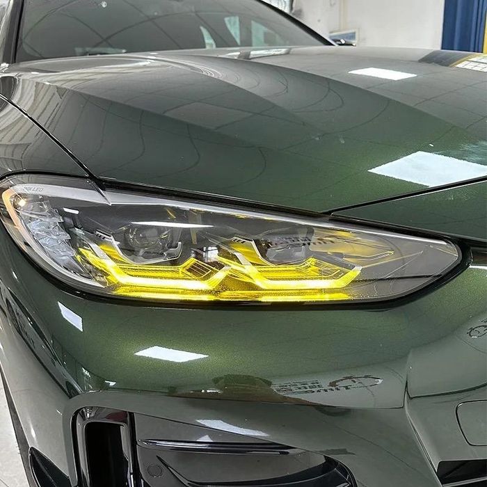 Bmw drl/angel eye galben csl style
