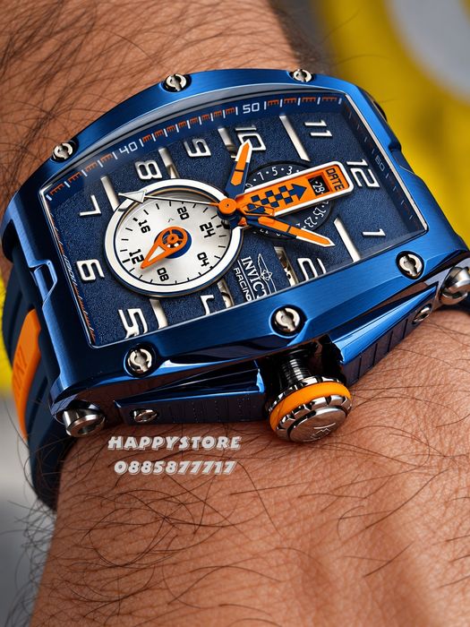INVICTA Monza Blue 48 mm, Инвикта нов мъжки часовник
