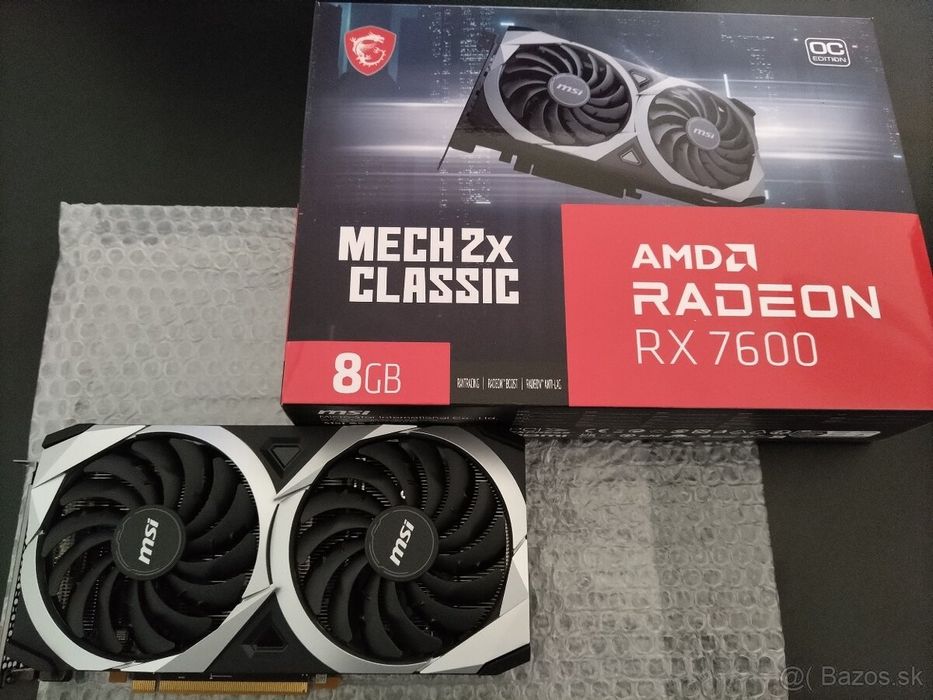 MSI Radeon RX 7600 MECH 2X