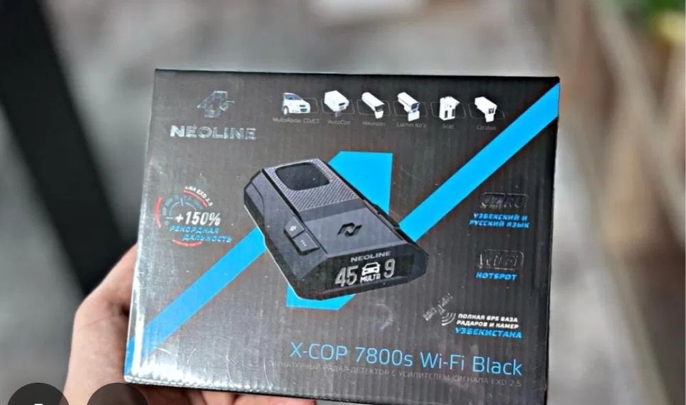 Antiradar 78 00 wifi black holati yangi