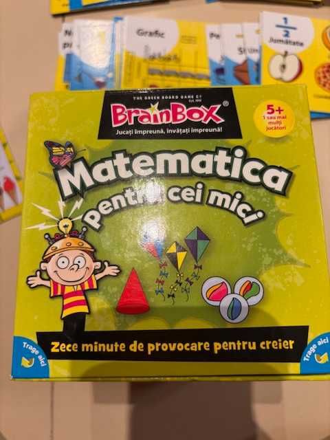 Pachet Brainbox - Sa invatam engleza + Matematica pentru cei mici
