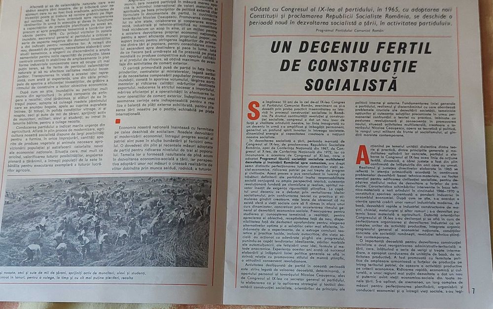 Revista Pentru Patrie  si Era Socialista