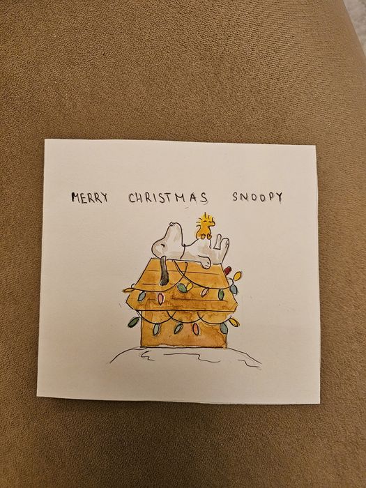 Коледни картички, изработени с любов