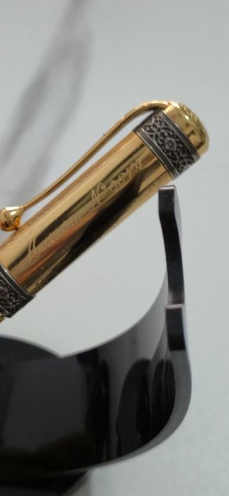 Stilou Aurora 75° Anniversario Auriu NOS Peniță Aur 18K