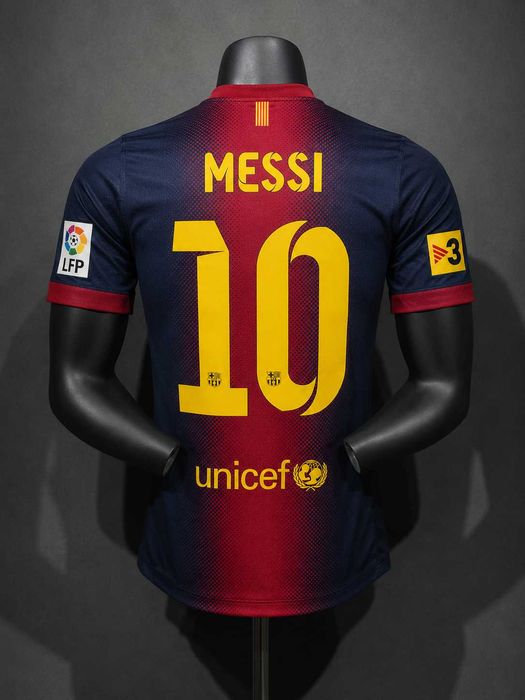 Tricou Barcelona 12/13 Home Kit Retro - Messi 10 Player Version