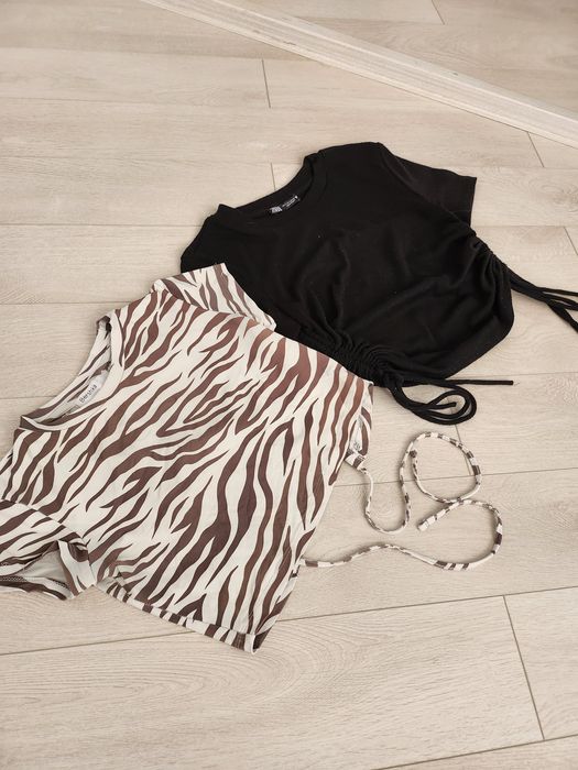 Летни crop top блузки XS-S