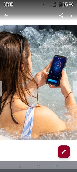 Jacuzzi PureSpa Deluxe,iluminare led,tetiere,aplicatie smart,incalzire