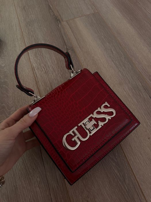 Червен Чанта Guess