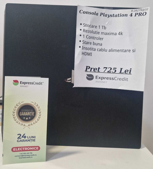 Consola Playstation 4 Pro (AG32 B28279.1) 2 ANI GARANTIE!