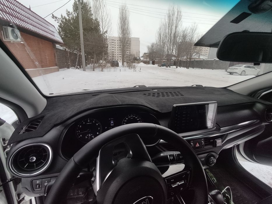 Alcantara ПРЕМИУМ накидка на панель авто