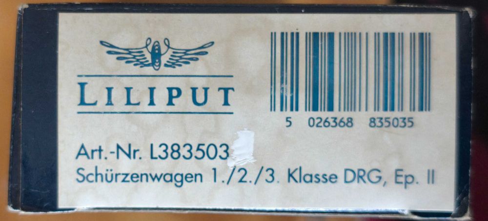 Vagoane pasageri Liliput