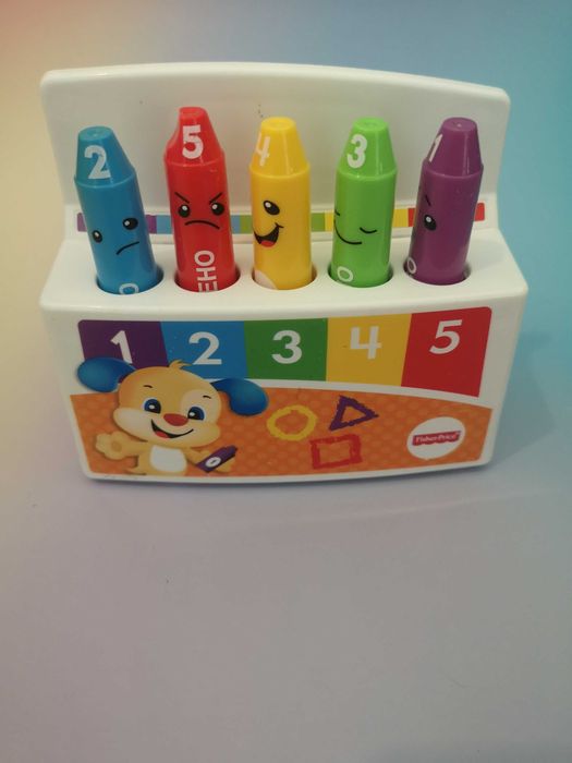 Fisher Price играчки - столче, автобус, таблет, кученаца, ябълка, гърне, динозавър