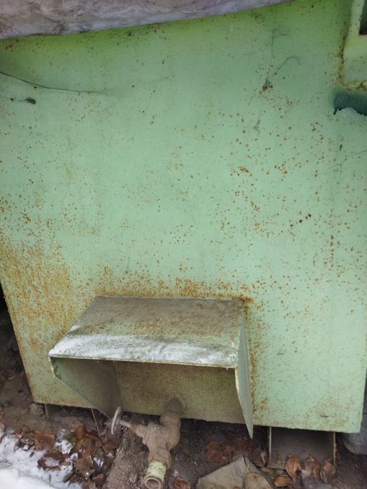 Бак металлический 1,2куба