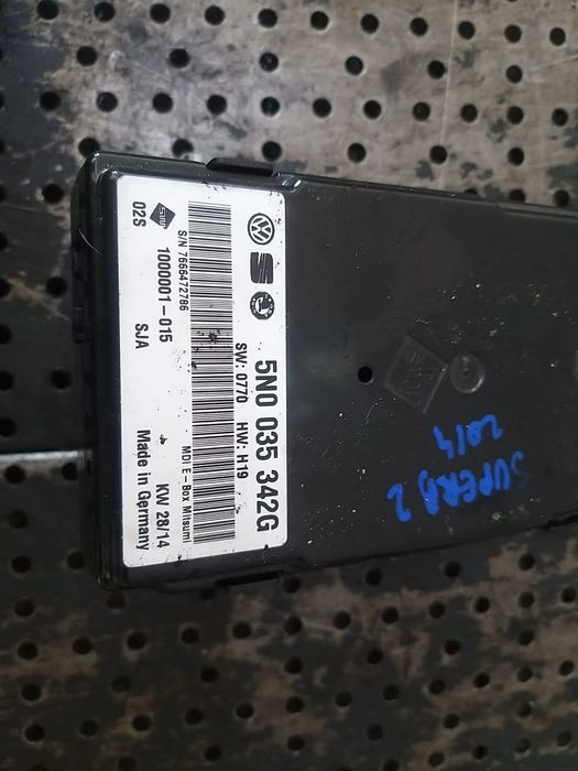 Modul multimedia skoda superb 2 3t facelift 5n0035342g