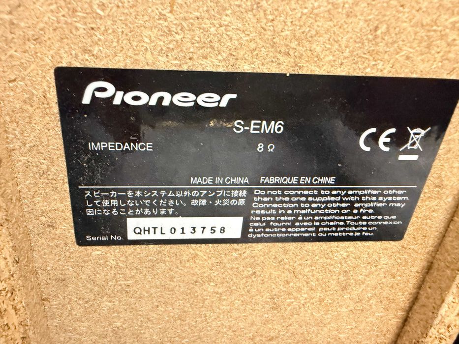 Аудио система Pioneer X-EM26(B) Micro HiFi, Bluetooth, CD, FM, USB, Черна