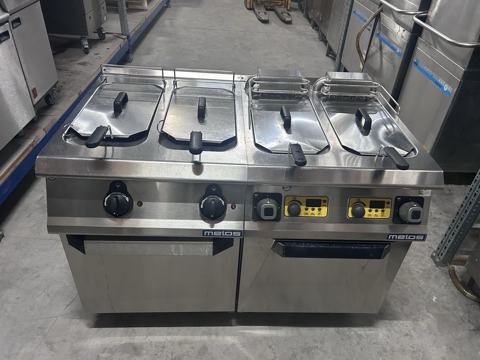 Baterie prajire  / friteuza 4 cuve Metos