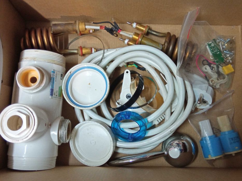 Части Проточен бойлер