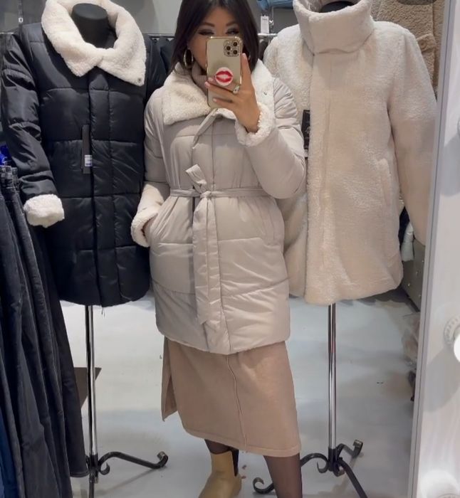 Зимний куртка двухсторонная