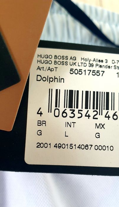 Hugo Boss Dolphin Swim Short Mens Size L / НОВО  ОРИГИНАЛ Мъжки Бански