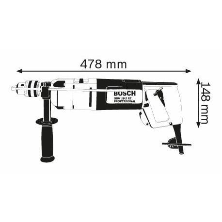 Дрель Bosch GBM 16-2 RE Professional