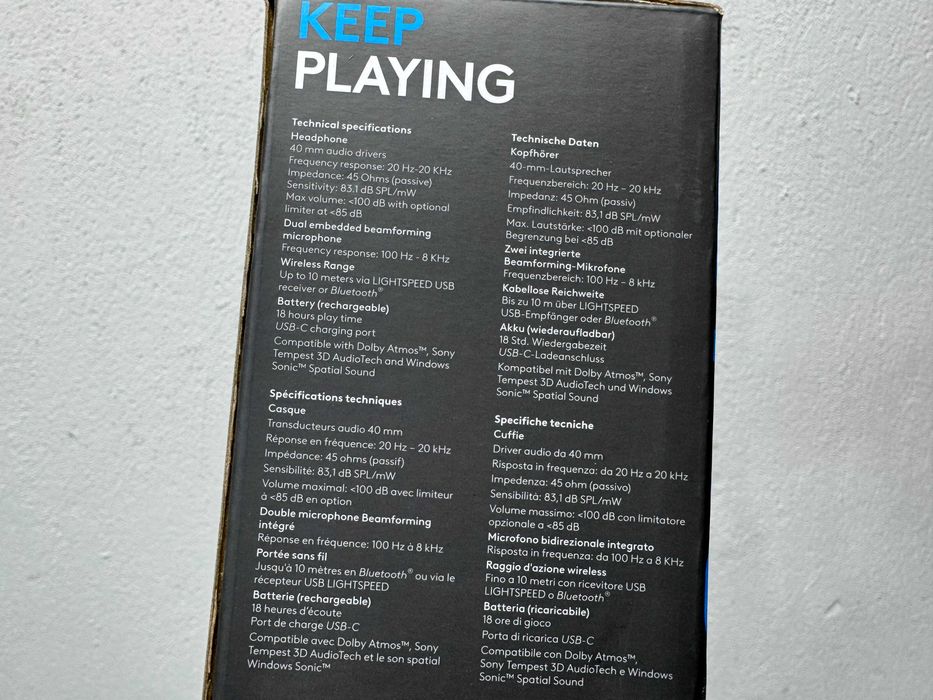 Слушалки Logitech G435