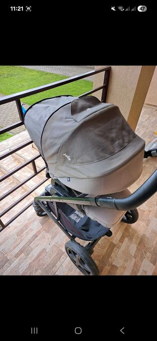 Carucior 3  în 1 Joie Chrome