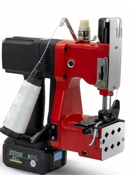 Аккумуляторная мешкозашивочная машинка