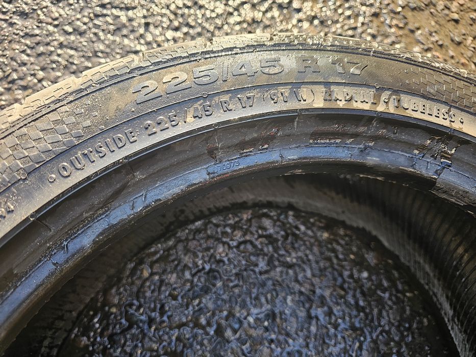 225 45 17 vara continental runflat