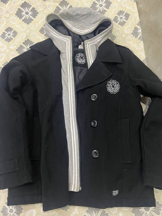 Пальто мальчиковое подростковое