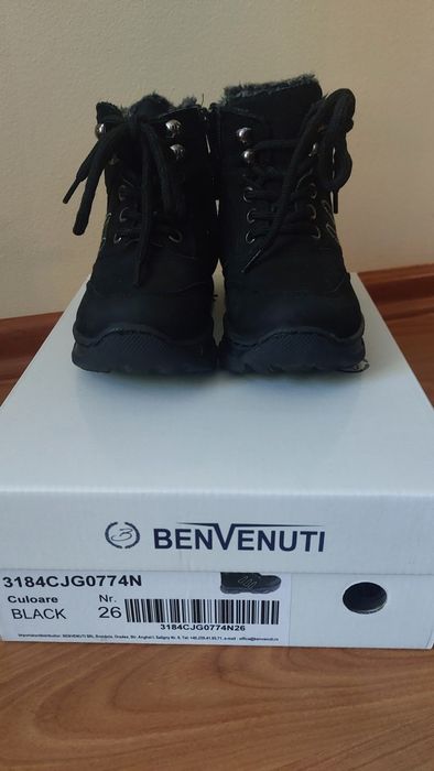 Ghete iarna Benvenuti  marimea 26