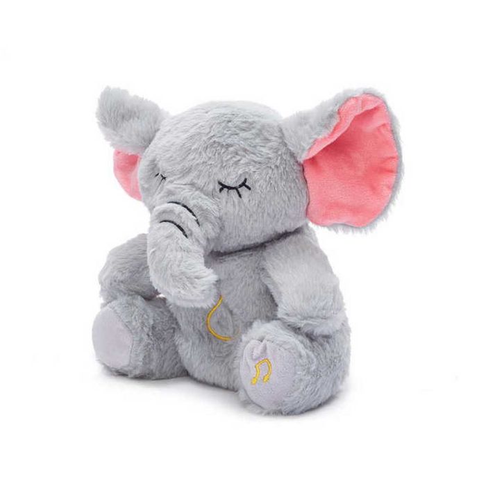 Дишащо слонче – Светеща, дишаща и музикална плюшена играчка