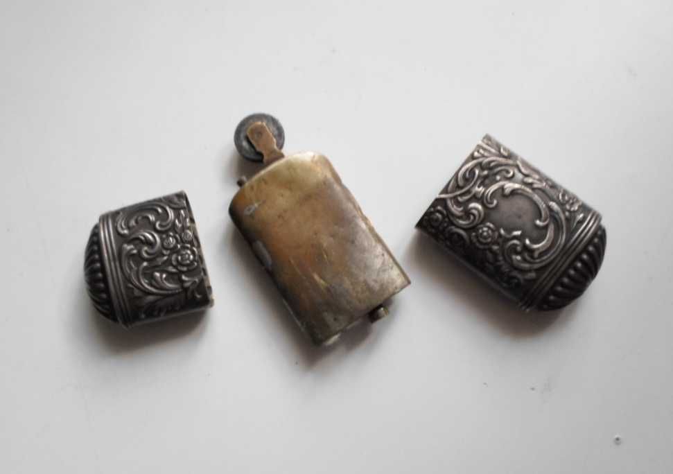серебряная зажигалка 84 пробы
