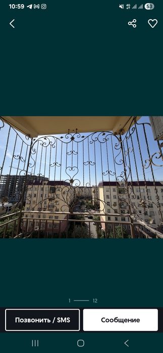 Сдаётся своя 2 ком квартира Сергели 6а, метро,дехкан базар
