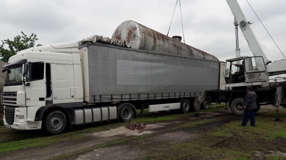 От 25кубов до 75 тон звоните простые вагоные сферические цилиндрически