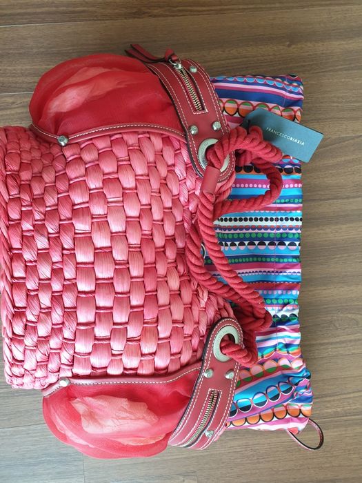 Летняя сумка, объемная, 25*45см