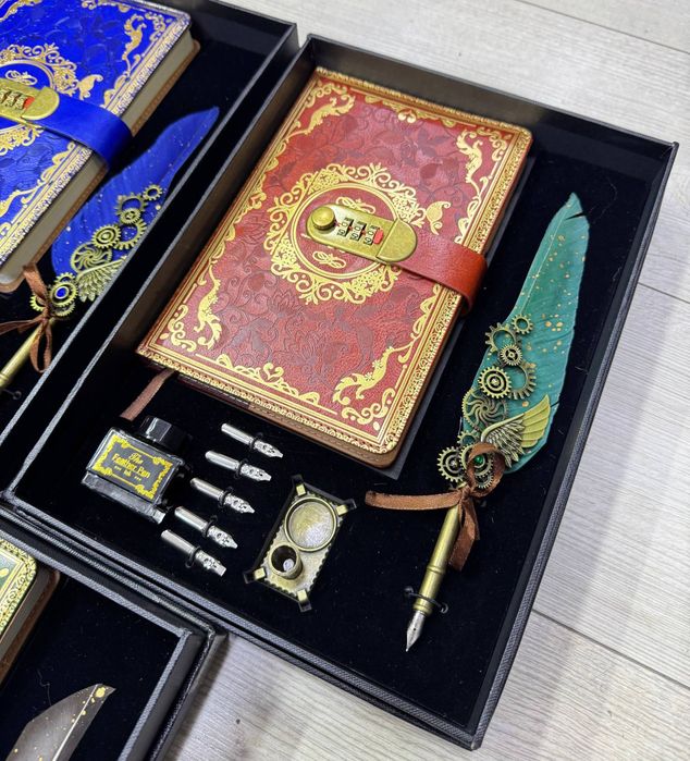 Каллиграфический набор с ежедневником