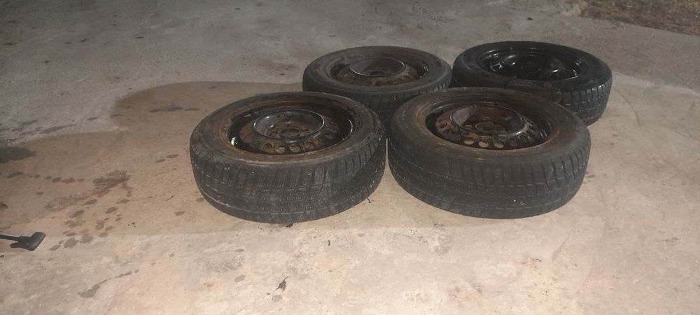 14 сола джанти със зимни гуми