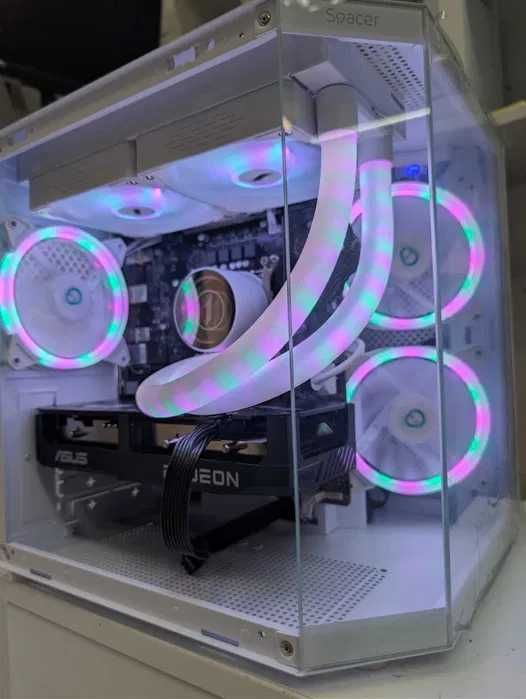 PC Ryzen 5 9600X/RX 6600/32GB DDR5 /240 AIO/Sursa 650W /Garantie/TVA!