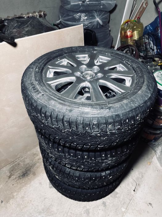 225/60R17 қыскы шипымен дискмен Сатылады