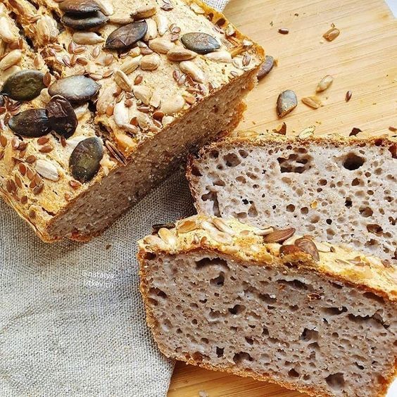 Хлеб из зеленой гречки