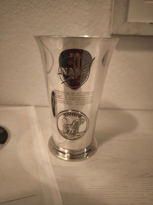 Сребърна чаша NASA Аполо 11