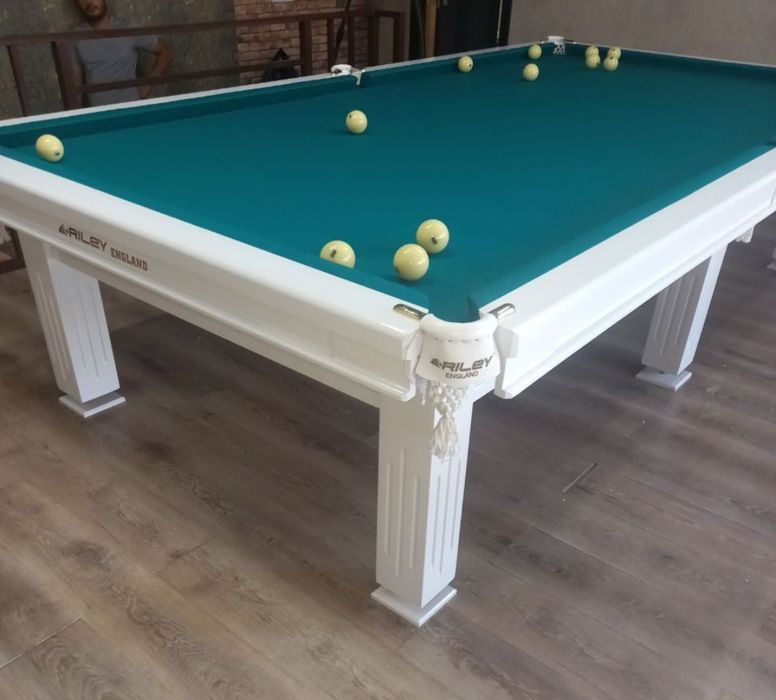 Бильярдный стол в стиле Хайтек 12 футов (мрамор).