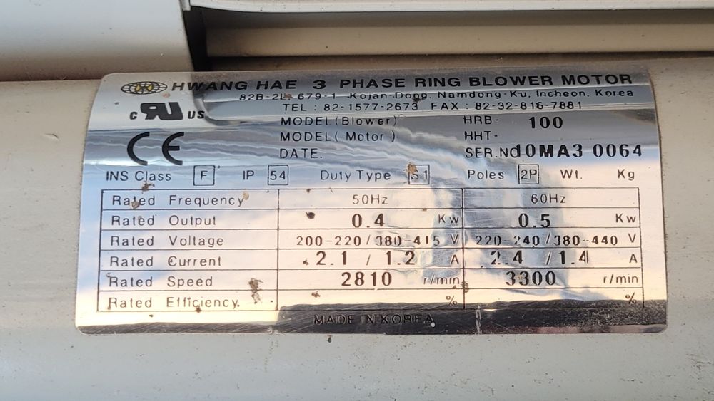 Pompa vid vacuum aspiratie aer presiune aspirator motor turbina vacum