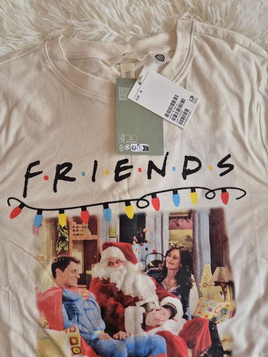 Н&М тениска с принт "Приятели"