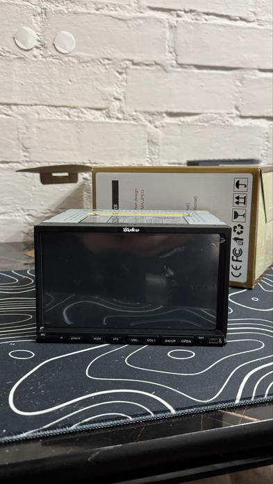 Автомогнитола с монитором + пульт + экран