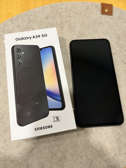 Samsung Galaxy A34 – 128GB, отлично състояние!